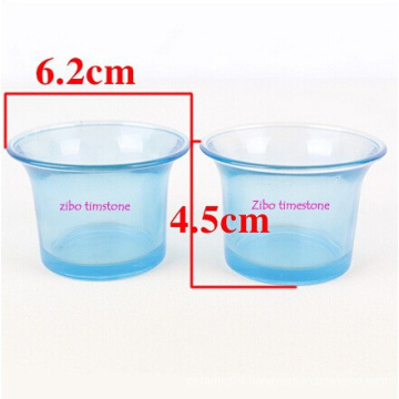 Wholesale Ocean Style Blue Color Candle Holder Glass